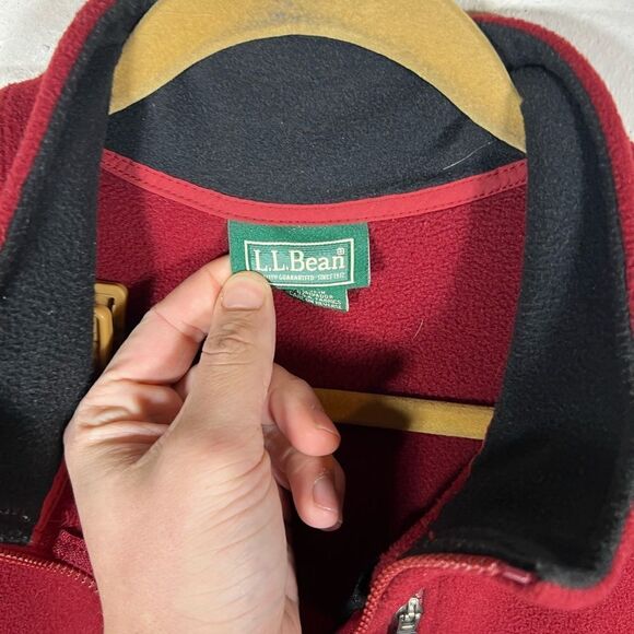 L.L. Bean Polartec Fleece Full-Zip Jacket Adult X-Large - Picture 3 of 8